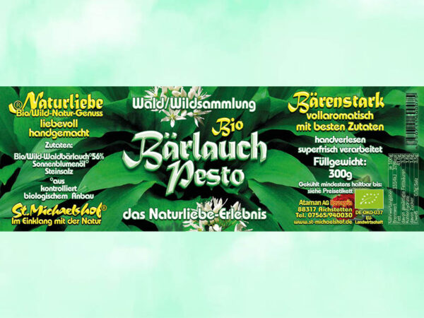 Bio Wild Wald Bärlauch Pesto – Bild 6