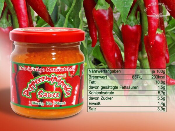 Bio Pepperonipaprika Sauce – Bild 3