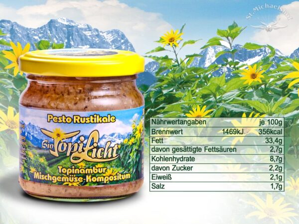 Bio Topi Licht Pesto-Rustikale – Bild 3