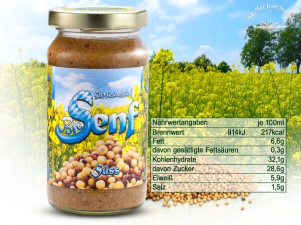 Bio Senf Süß – Bild 3