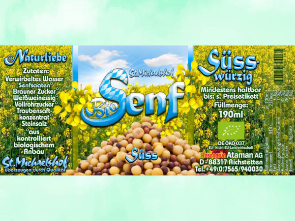 Bio Senf Süß – Bild 4