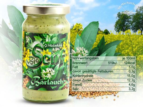 Bio Bärlauch-Senf – Bild 3