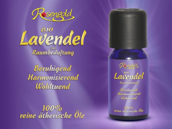 Lavendel Bio äth. Öl – Bild 2