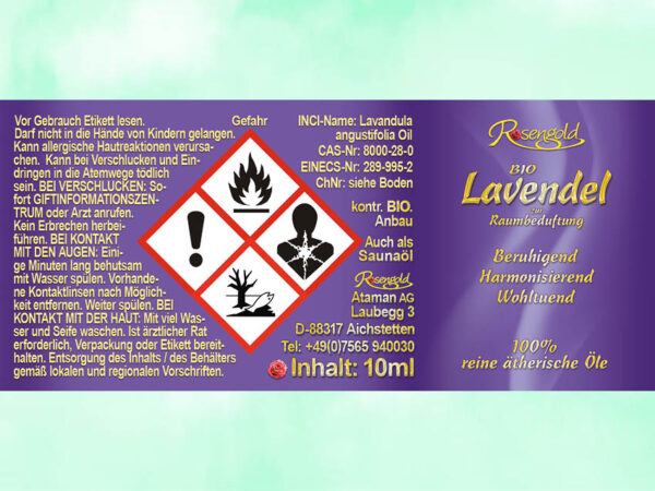 Lavendel Bio äth. Öl – Bild 3