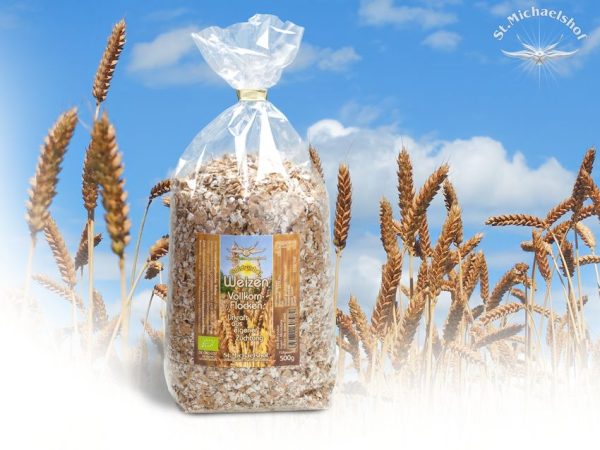 Bio Goldwirbel Weizen Vollkorn-Flocken