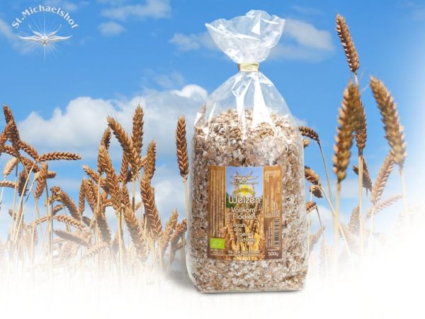 Bio Goldwirbel Weizen Vollkorn-Flocken – Bild 2