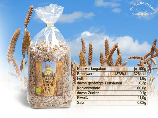 Bio Goldwirbel Weizen Vollkorn-Flocken – Bild 4