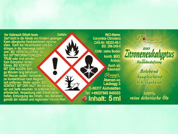 Zitroneneukalyptus äth. Öl – Bild 3