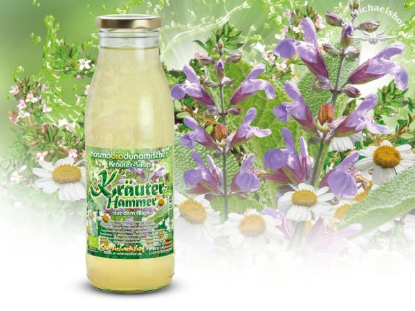 Bio Kräuter-Hammer-Sirup