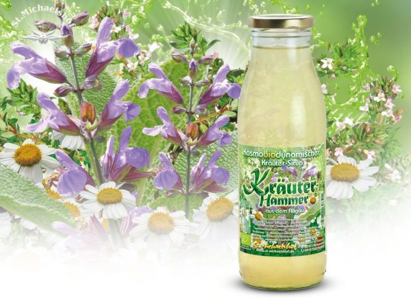 Bio Kräuter-Hammer-Sirup – Bild 2