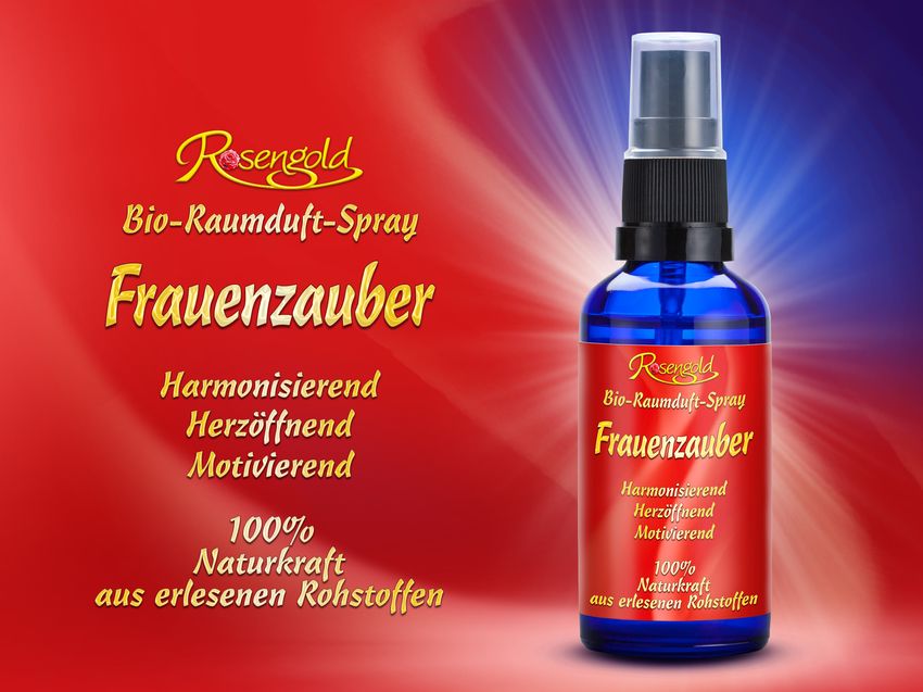 Frauenzauber Bio-Raumduft-Spray – Bild 2